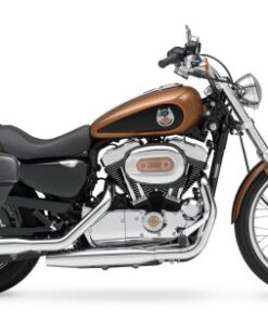 SP100F- Saddleline Harley Davidson Sportster Saddlebags For XL1200C  XL1200R  XL1200L & Xl1200T  with Quick Disconnect Mounting.