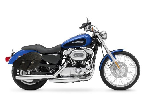 SP200TD-Saddleline Harley Davidson Sportster TearDrop Saddlebags For XL1200C XL1200R XL1200L WITH QUICK with Mounting. - Image 2