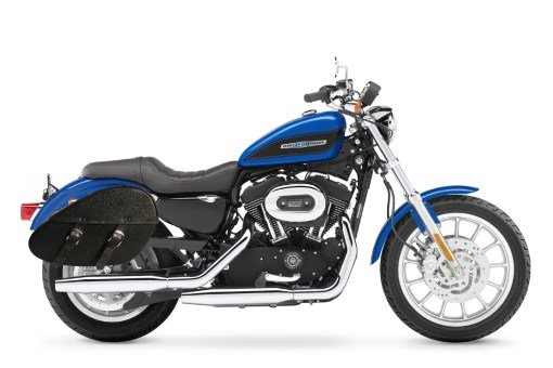 SP200TD-Saddleline Harley Davidson Sportster TearDrop Saddlebags For XL1200C XL1200R XL1200L WITH QUICK with Mounting. - Image 3