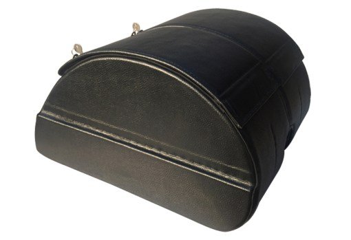 2000PLK- Saddleline Victory VEGAS 8 BALL Leather Full Hard body Saddlebags With Quick Detachable Mounting Brackets. - Image 2
