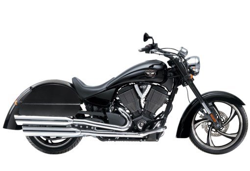 2006LP- Saddleline Victory Kingpin Boardwalk Leather Full Hard body Saddlebags With Quick Detachable Mounting Brackets. ( fitment to all years of Victory Kingpin and Boardwalk models ).