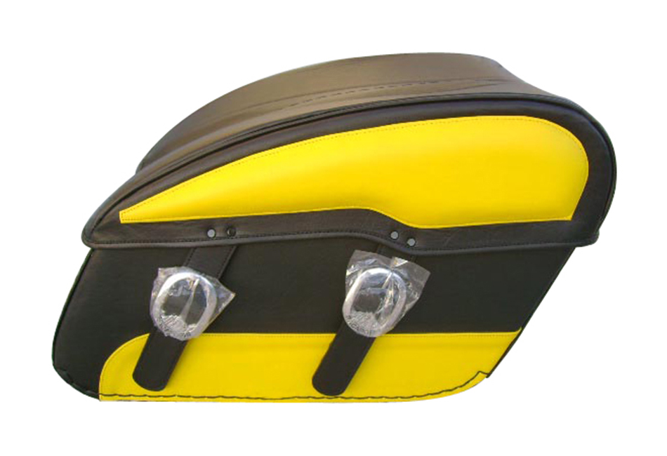 1006Custom- Saddleline Harley Davidson Saddle Bag for Road King, Road King Classic, Road Glide & Street Glide. ( Custom order only ) - Image 4