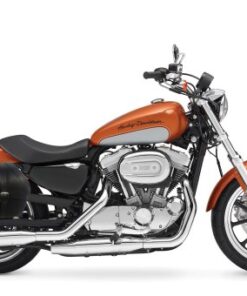 SP400F. Saddleline Harley Davidson Sportster Saddlebags For XL883C XL883R XL883L with Quick Disconnect Mounting.