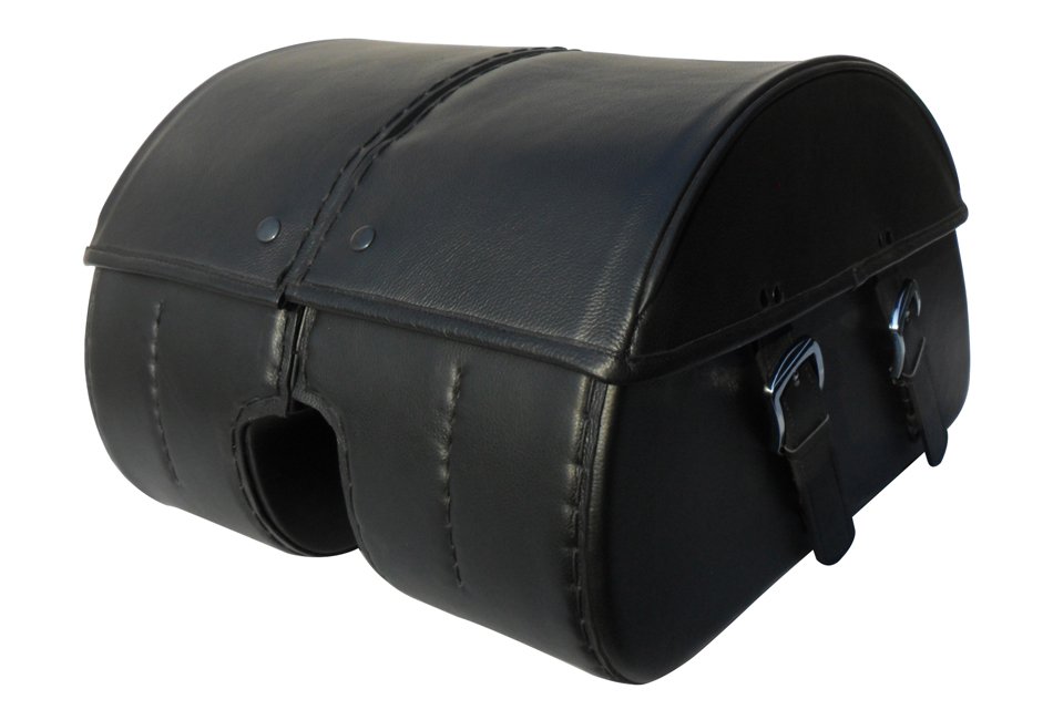20003-Saddleline Victory Gunner Leather Full Hard body Saddlebags With Quick Detachable Mounting Brackets. ( fitment to all years of Victory Gunner models ). - Image 4
