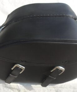 809F- Saddleline Victory Hammer Saddlebags with Quick Detaching Mounting Brackets. - Image 6