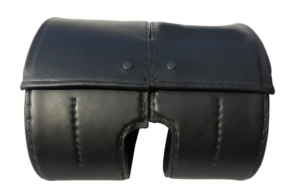 20003-Saddleline Victory Gunner Leather Full Hard body Saddlebags With Quick Detachable Mounting Brackets. ( fitment to all years of Victory Gunner models ). - Image 5