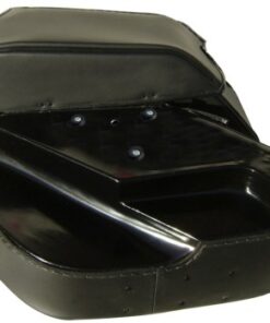 Alternative view of SP100F- Saddleline Harley Davidson Sportster Saddlebags For XL1200C  XL1200R  XL1200L & Xl1200T  with Quick Disconnect Mounting.