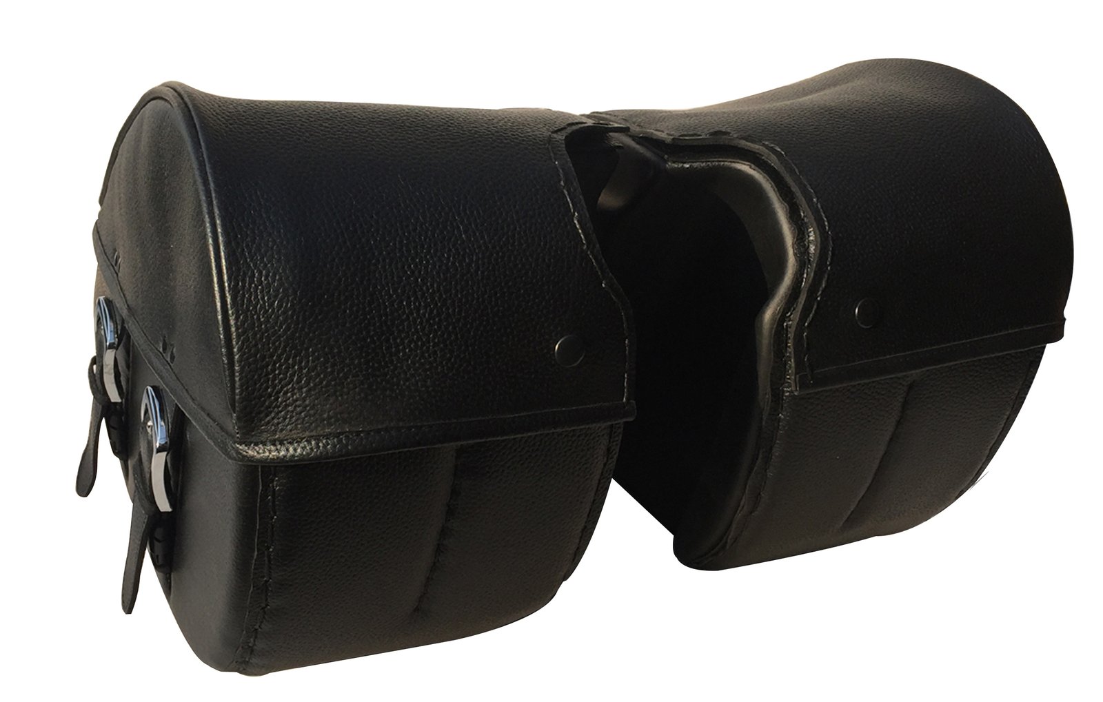 SP200TD-Saddleline Harley Davidson Sportster TearDrop Saddlebags For XL1200C XL1200R XL1200L WITH QUICK with Mounting. - Image 7