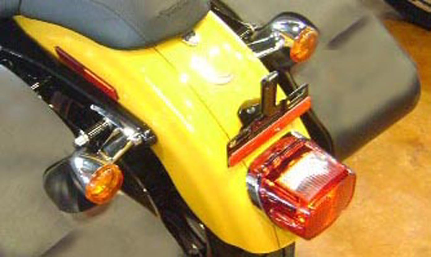 SP200TD-Saddleline Harley Davidson Sportster TearDrop Saddlebags For XL1200C XL1200R XL1200L WITH QUICK with Mounting. - Image 8