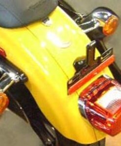Alternative view of SP200TDF- Saddleline Harley Davidson Sportster XL883C XL883R XL883L Saddlebags (Teardrop ) For with Quick Disconnect Mounting.