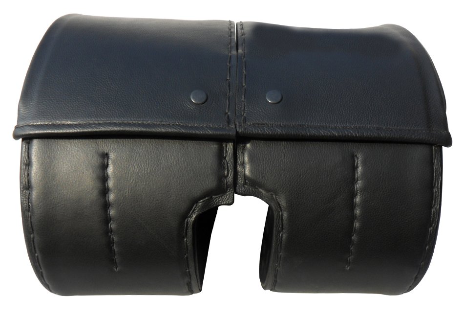800F-Saddleline Victory highball Saddlebags (Leather Full Hard body) With Quick Detachable Mounting Brackets. ( fitment to all years). - Image 8