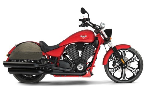 2000PLK- Saddleline Victory VEGAS 8 BALL Leather Full Hard body Saddlebags With Quick Detachable Mounting Brackets.
