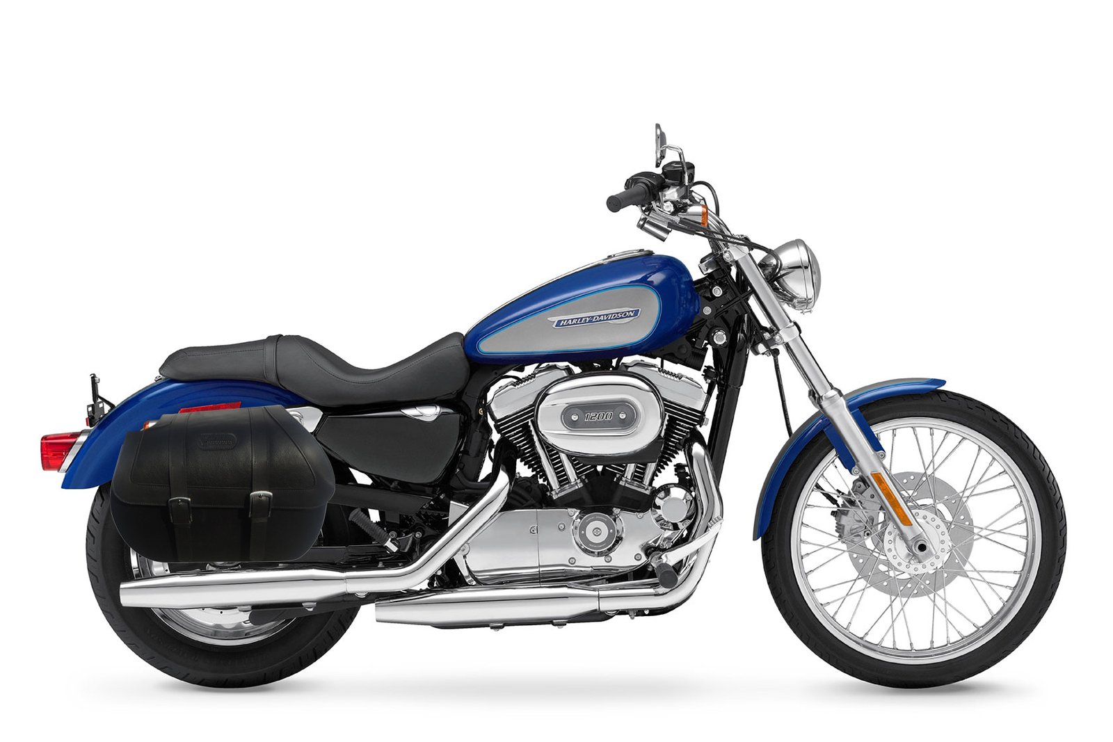 SP35F- Saddleline Harley-Davidson Sportster XL1200 All Models With Quick Mounting Brackets.
