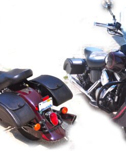 1421PL- Saddleline Kawasaki Vulcan Drifter 1500 Saddlebags Lockable.