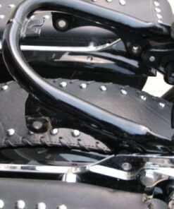Alternative view of 1500-Mounting Brackets for Kawasaki Vulcan 1500 Drifter Saddlebags.