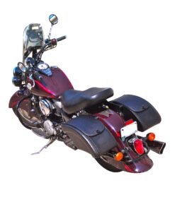 Alternative view of 1421PL- Saddleline Kawasaki Vulcan Drifter 1500 Saddlebags Lockable.
