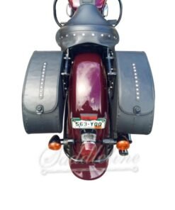 Alternative view of 1425L- Saddleline Kawasaki Vulcan Drifter 1500 Saddlebags LOCKABLE.