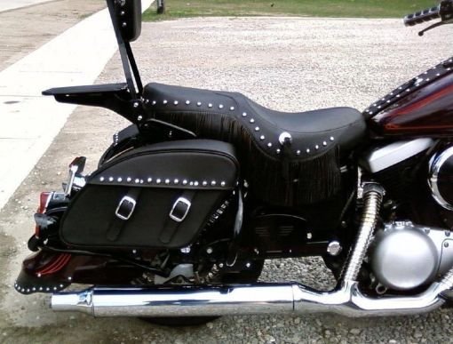 1500-Mounting Brackets for Kawasaki Vulcan 1500 Drifter Saddlebags. - Image 6