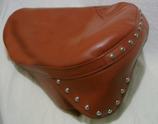 1433- Saddleline Kawasaki Vulcan Drifter 1500 Saddlebags with Solo Seat Cover . - Image 3