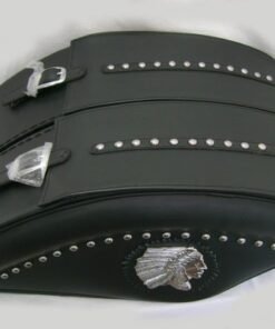 Alternative view of DK100- Saddleline Kawasaki Vulcan Drifter 1500 saddlebags