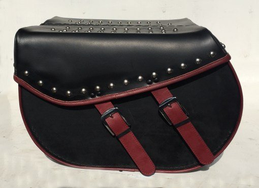 DK500FSD- Saddleline Kawasaki Vulcan Drifter 1500 saddlebags and matching solo seat cover. - Image 3