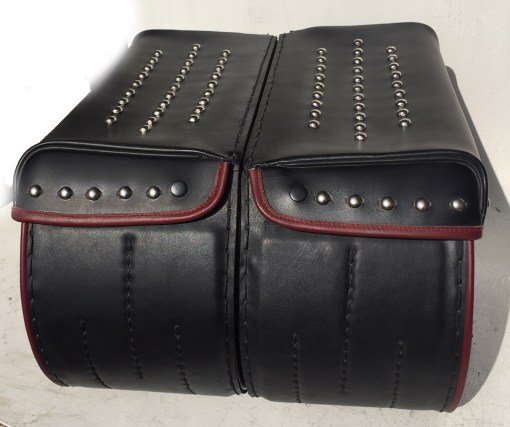 DK500FSD- Saddleline Kawasaki Vulcan Drifter 1500 saddlebags and matching solo seat cover. - Image 4