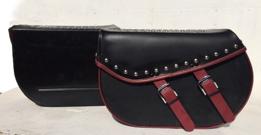 DK500FSD- Saddleline Kawasaki Vulcan Drifter 1500 saddlebags and matching solo seat cover. - Image 7