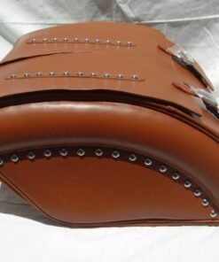 1433- Saddleline Kawasaki Vulcan Drifter 1500 Saddlebags with Solo Seat Cover .