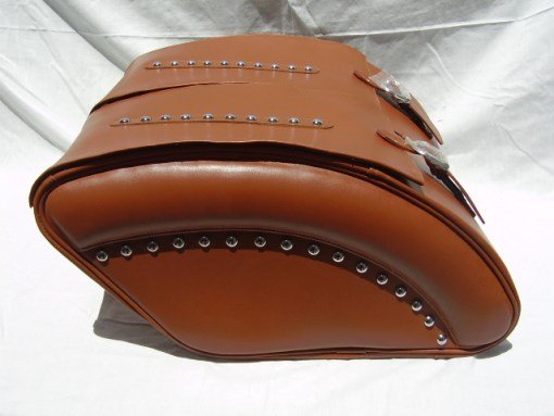 1433- Saddleline Kawasaki Vulcan Drifter 1500 Saddlebags with Solo Seat Cover .