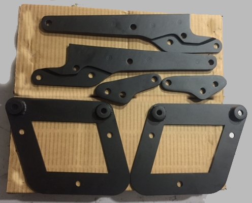 1500-Mounting Brackets for Kawasaki Vulcan 1500 Drifter Saddlebags. - Image 7