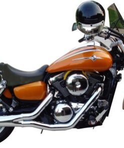 MS800F- Saddleline Kawasaki Mean Streak Saddlebags With Quick Disconnect Mounting Brackets