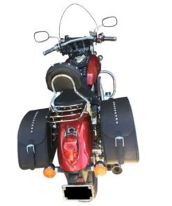 Alternative view of 1420F-Saddleline Kawasaki Mean Streak ( 1500 & 1600)Saddlebags With Quick Disconnect Mounting Brackets.
