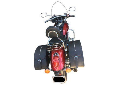 1420F-Saddleline Kawasaki Mean Streak ( 1500 & 1600)Saddlebags With Quick Disconnect Mounting Brackets. - Image 2