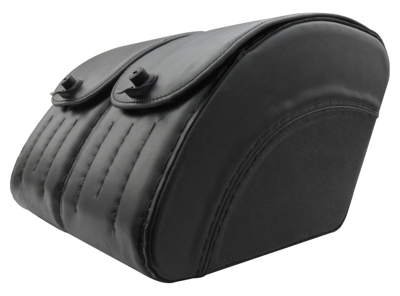 1415L-Saddleline kawasaki Mean Streak Saddlebags With Quick Disconnect Mounting Brackets. - Image 3