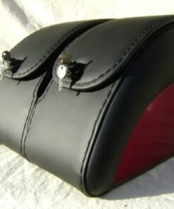 2019l- Saddleline kawasaki Mean Streak Saddlebags With Quick Disconnect Mounting Brackets. ( Custom Order 6-8 Weeks Delivery ). - Image 4