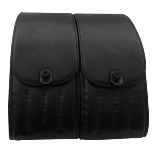 1415L-Saddleline kawasaki Mean Streak Saddlebags With Quick Disconnect Mounting Brackets. - Image 4