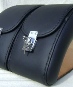 1416L-Saddleline kawasaki Mean Streak Saddlebags With Quick Disconnect Mounting Brackets. 6-8 weeks delivery. - Image 4