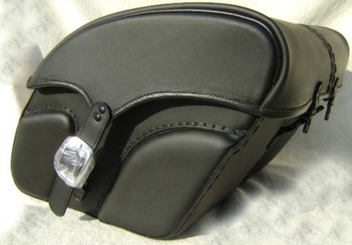 MS800F- Saddleline Kawasaki Mean Streak Saddlebags With Quick Disconnect Mounting Brackets - Image 4