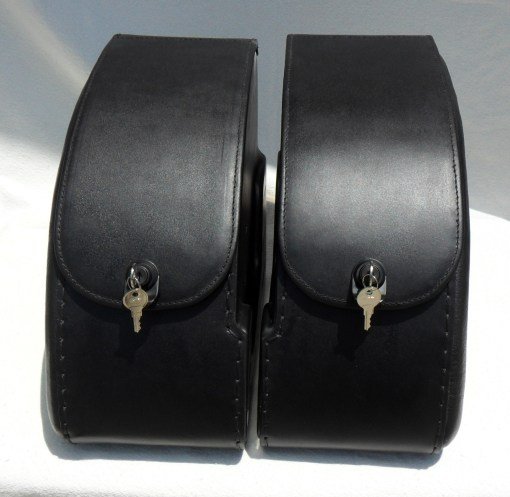 1417L-Saddleline kawasaki Mean Streak 1500 / 1600 Saddlebags With Quick Disconnect Mounting Brackets. ( Custom order 6-8 weeks for shipping ). - Image 6