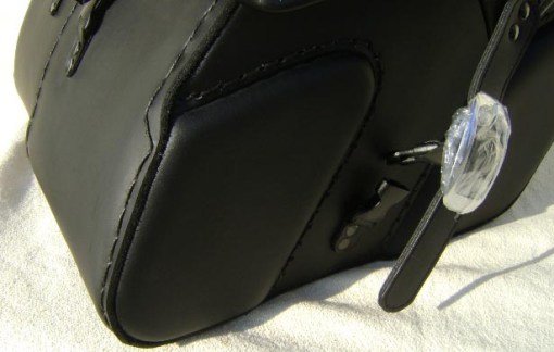 MS800F- Saddleline Kawasaki Mean Streak Saddlebags With Quick Disconnect Mounting Brackets - Image 5