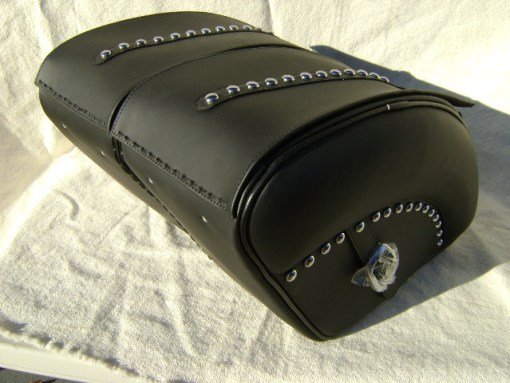 1420F-Saddleline Kawasaki Mean Streak ( 1500 & 1600)Saddlebags With Quick Disconnect Mounting Brackets. - Image 4