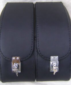 1416L-Saddleline kawasaki Mean Streak Saddlebags With Quick Disconnect Mounting Brackets. 6-8 weeks delivery. - Image 7