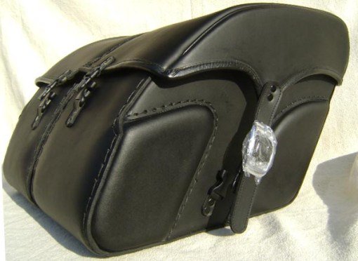 MS800F- Saddleline Kawasaki Mean Streak Saddlebags With Quick Disconnect Mounting Brackets - Image 7