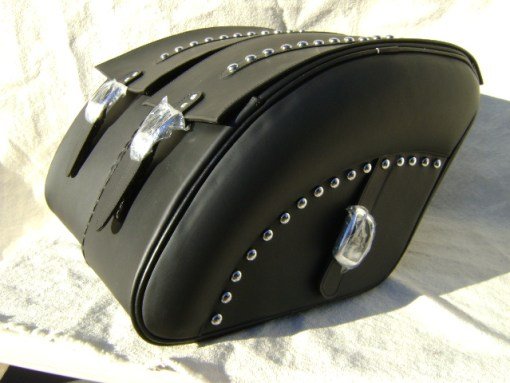 1420F-Saddleline Kawasaki Mean Streak ( 1500 & 1600)Saddlebags With Quick Disconnect Mounting Brackets. - Image 8