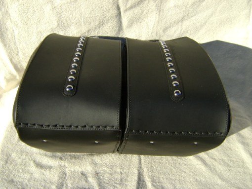 1420F-Saddleline Kawasaki Mean Streak ( 1500 & 1600)Saddlebags With Quick Disconnect Mounting Brackets. - Image 9