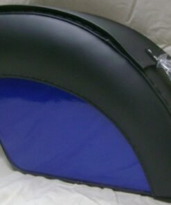 Alternative view of MSL100RD- Saddleline Kawasaki Mean Streak Saddlebags With Quick Disconnect Mounting Brackets.