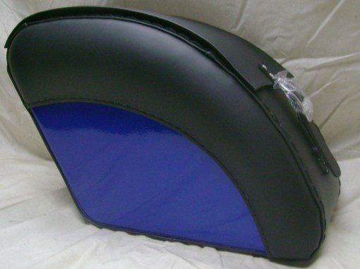 MSL100RD- Saddleline Kawasaki Mean Streak Saddlebags With Quick Disconnect Mounting Brackets. - Image 2