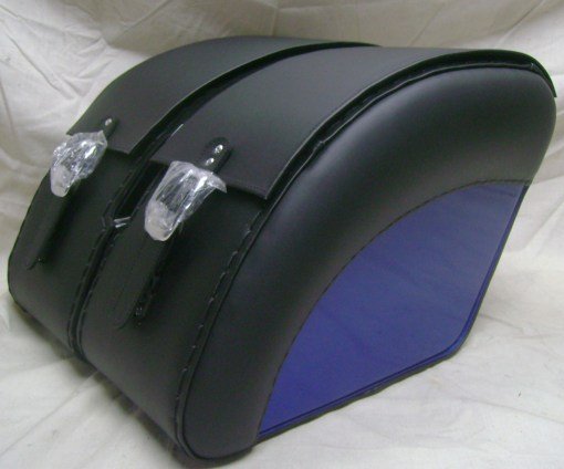 MSL100RD- Saddleline Kawasaki Mean Streak Saddlebags With Quick Disconnect Mounting Brackets. - Image 3