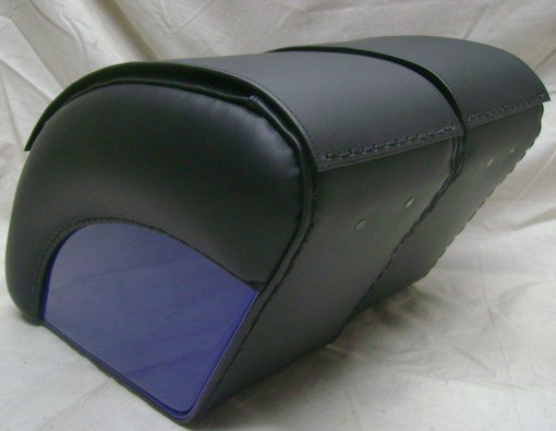 MSL100RD- Saddleline Kawasaki Mean Streak Saddlebags With Quick Disconnect Mounting Brackets. - Image 4