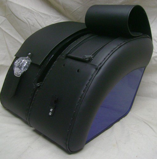 MSL100RD- Saddleline Kawasaki Mean Streak Saddlebags With Quick Disconnect Mounting Brackets. - Image 6